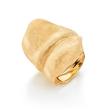 Leaves Ring 750 Gelbgold