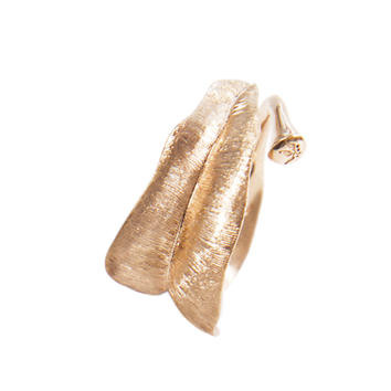 Leaves Ring 750 Roségold