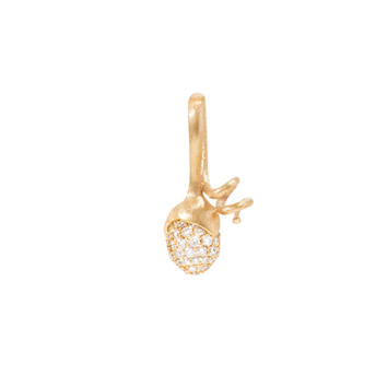 Sprout Anhänger 750 Gelbgold mit Brillanten