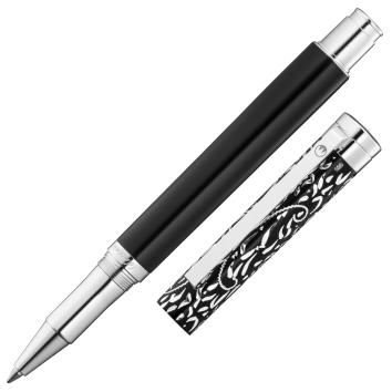 Waldmann Xetra Vienna Roller Ball 925 Silber, Lack schwarz