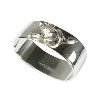 Serviettenring Frosch 925 Silber