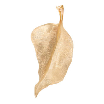 Leaves Anhänger 750 Gelbgold