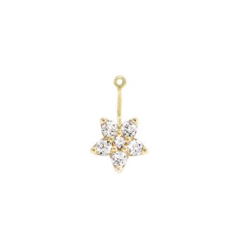 Shooting Stars Ohrring Einhänger 750 Gelbgold mit...