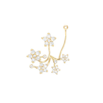 Shooting Stars Einhänger 750 Gelbgold