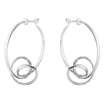 Forget-Me-Knot Ohrringe 925 Silber