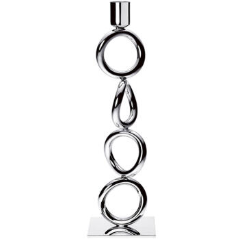 Kerzenleuchter Vertigo versilbert