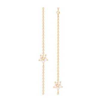 OL Collier Shooting Stars 750 Gelbgold mit Brillanten 40...