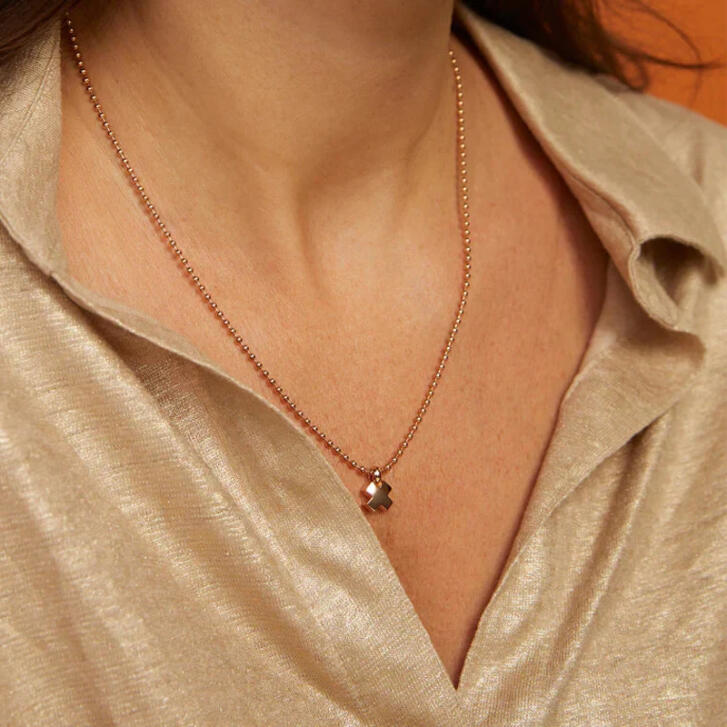 Lux Kugelkette 750 Roségold