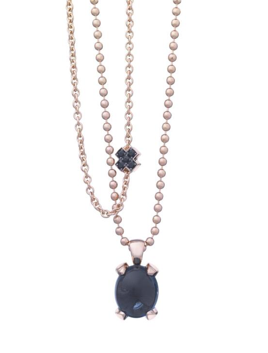 Lux Kugelkette 750 Roségold