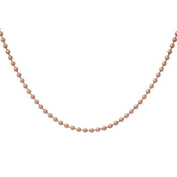 Lux Kugelkette 750 Roségold