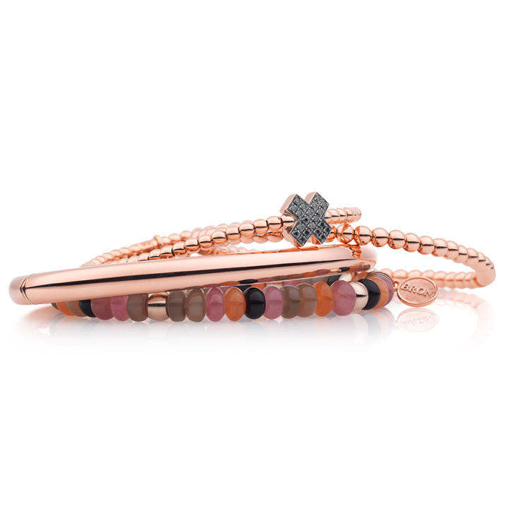Reflex Armband 3 mm 750 Roségold