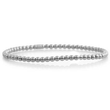 Reflex Armband 3 mm 750 Weißgold