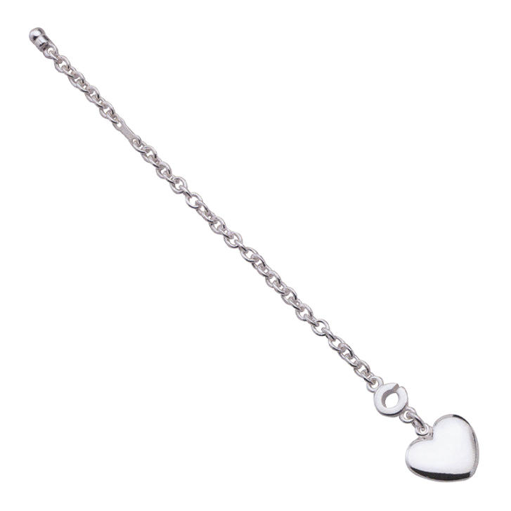 Schlüsselkette Herz 925 Silber