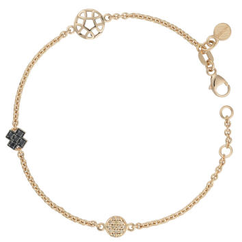 Bron Joy Icon Armband 750 Roségold mit...