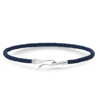 Life Armband 3 mm Midnight 750 Weißgold