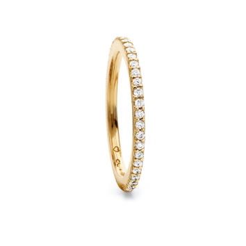 Love Band Ring 750 Gelbgold mit Brillanten