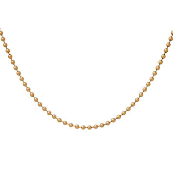 Lux Kugelkette 750 Gelbgold