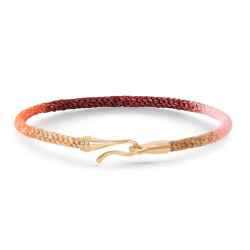 Life Armband 3 mm Berry 750 Gelbgold