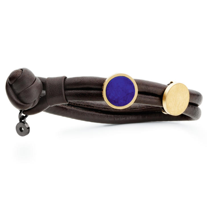 Spot on Lederarmband braun