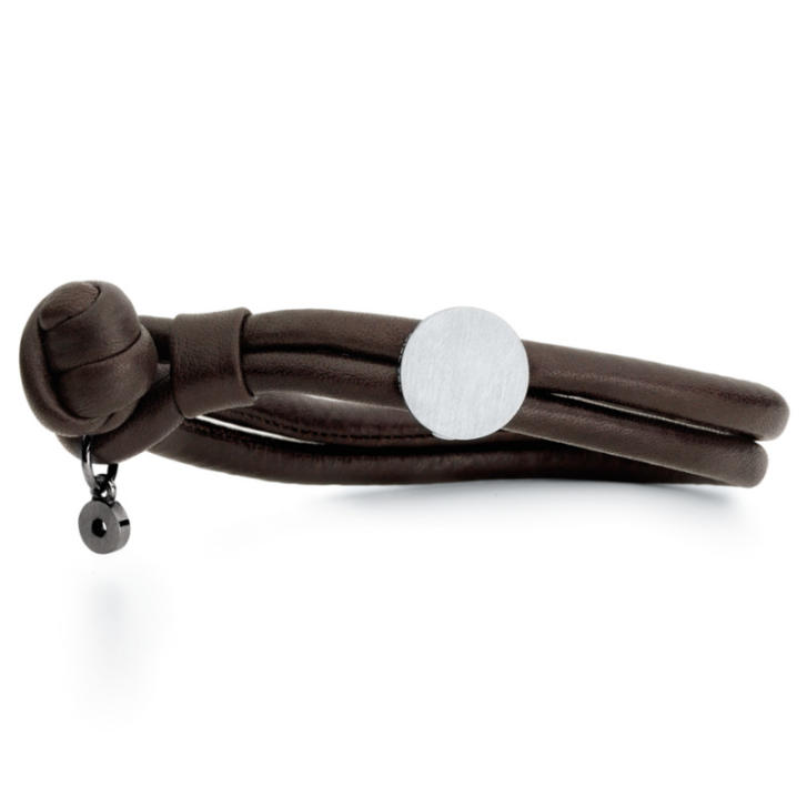 Spot on Lederarmband braun