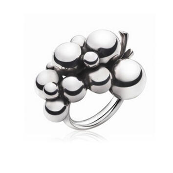 Moonlight Grapes Ring groß 925 Silber