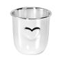 Becher Herz versilbert