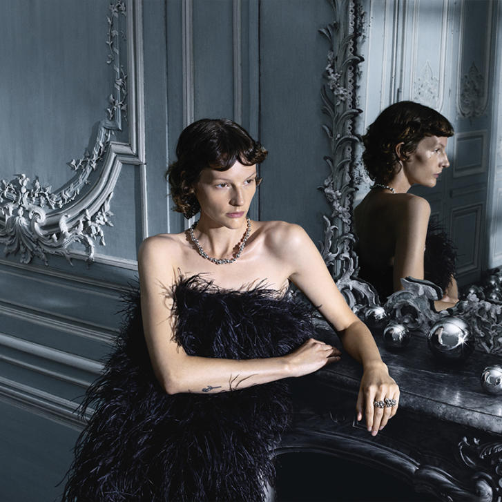 Moonlight Grapes Ring klein 925 Silber