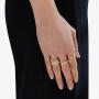 Dancing Élite Ring 750 Gelbgold mit Brillanten