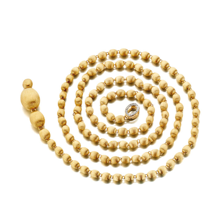 Dancing Ivy Luxury Collier 750 Gelbgold mit Brillanten