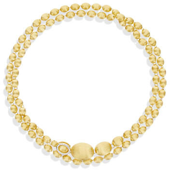 Dancing Ivy Luxury Collier 750 Gelbgold mit Brillanten