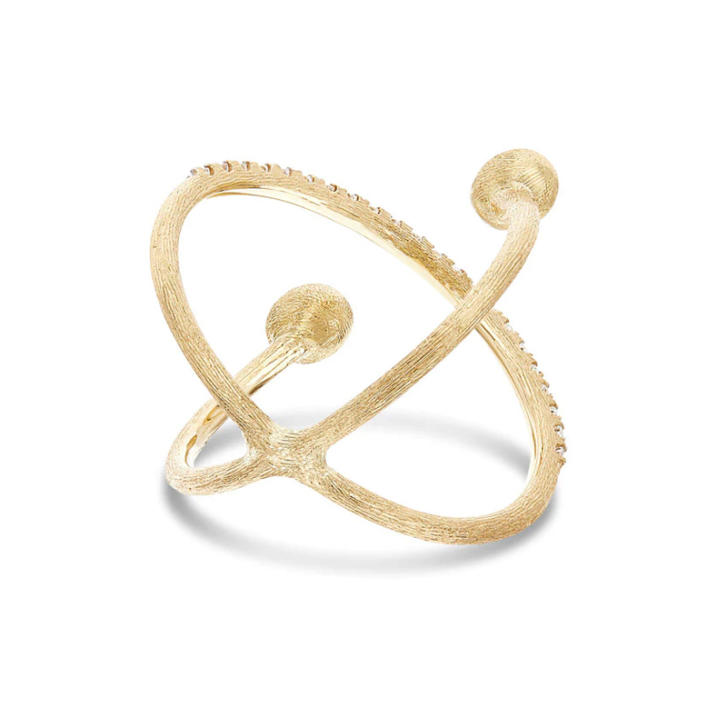 Dancing Élite Ring 750 Gelbgold mit Brillanten
