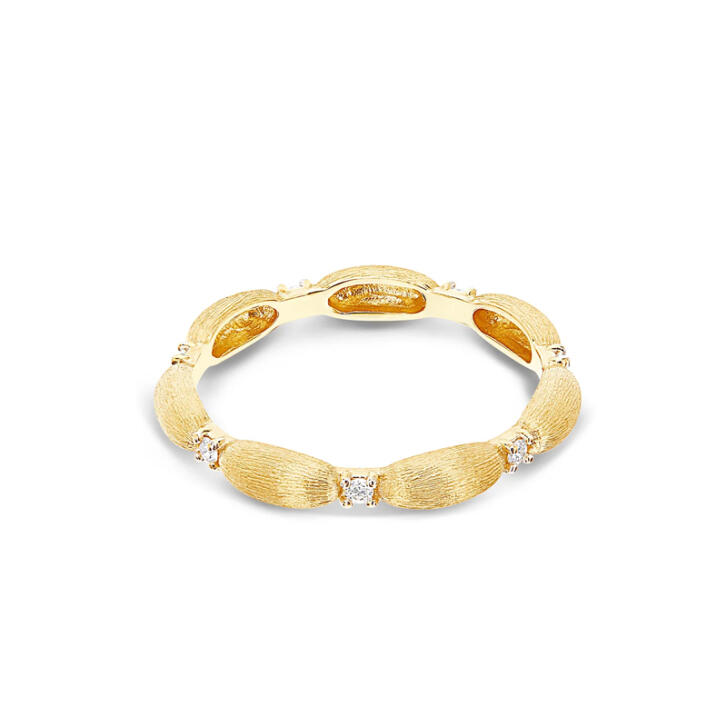 Dancing Élite Ring 750 Gelbgold mit Brillanten