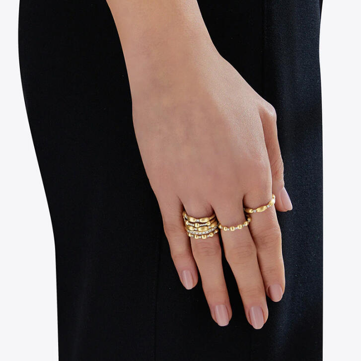 Dancing Élite Ring 750 Gelbgold mit Brillanten
