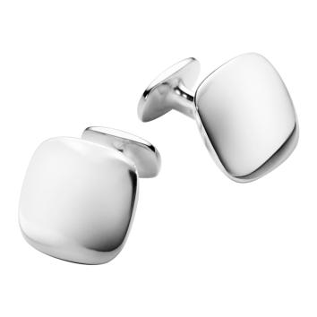 Manschettenknöpfe Men`s Classic Viereck 925 Silber