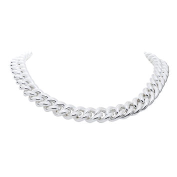 Collier Panzer 925 Silber