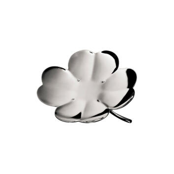 LHerbier Kleeblatt Schale versilbert