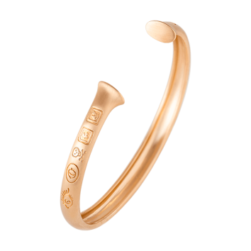 Julius Armreif 750 Gelbgold