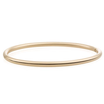Lux Armreif 3 mm 750 Gelbgold poliert