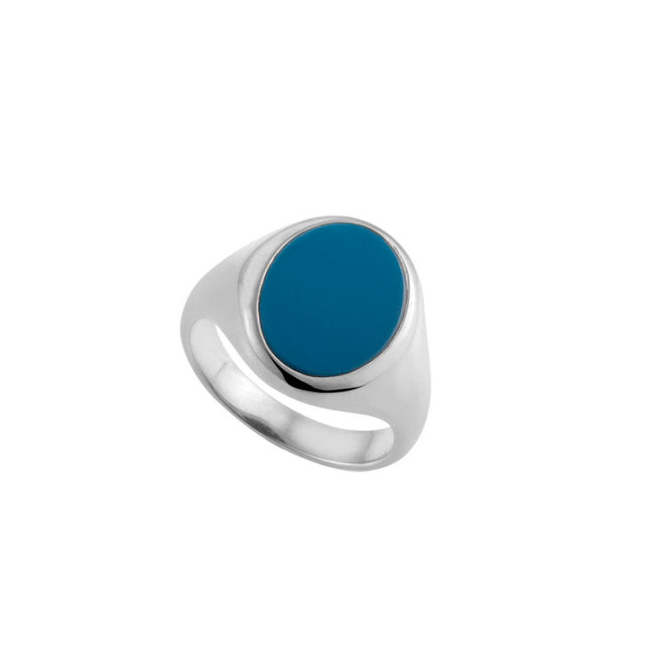 Romeo & Juliet Siegelring 750 Gold mit Lagenonyx