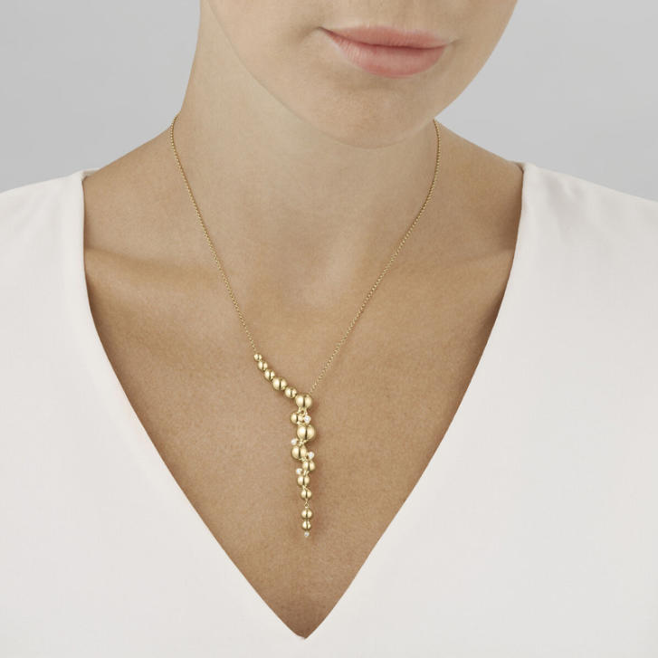 Moonlight Grapes Collier 750 Gelbgold mit Brillanten