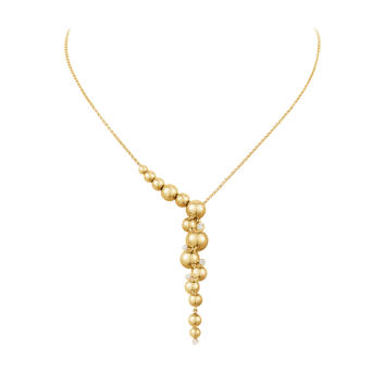 Moonlight Grapes Collier 750 Gelbgold mit Brillanten