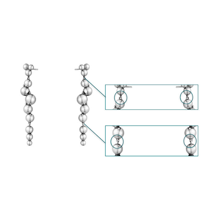 Moonlight Grapes Ohrringe 925 Silber