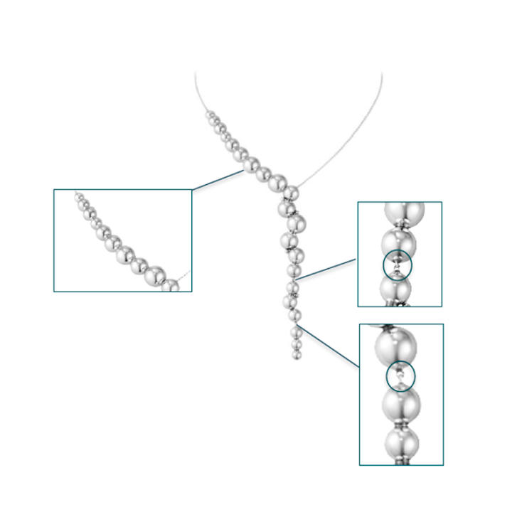 Moonlight Grapes Collier 925 Silber
