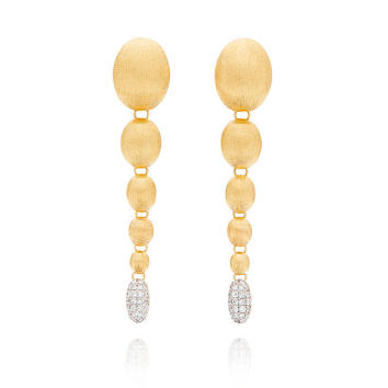 Ivy Ohrringe 750 Gelbgold mit Brillanten