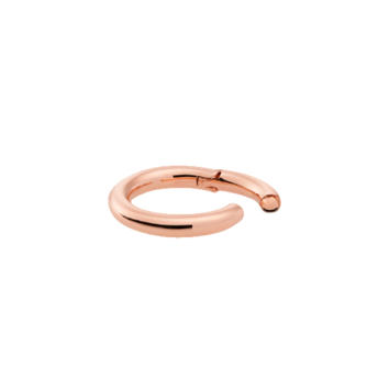 Click-Ring Anhänger 750 Roségold