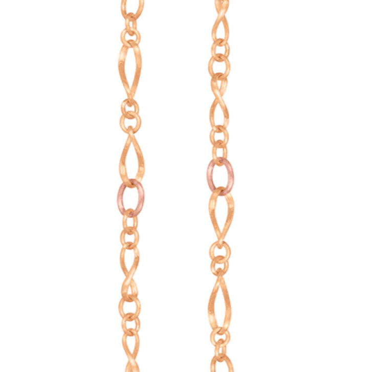 Love Link Collier 750 Gelb- und Roségold
