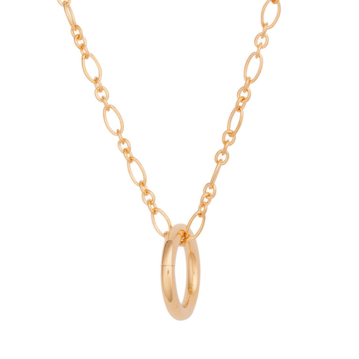 Click-Ring Anhänger 750 Gelbgold