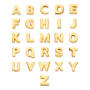 Signature Kette 1 Initial/ Symbol/ Ziffer 750 Gelbgold, alle Buchstaben