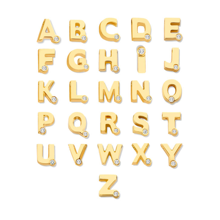 Blend Kette 1 Initial/ Symbol 750 Gelbgold mit Brillant
