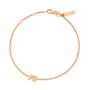 Signature Armband 2 Initialen/ Symbole/ Ziffern 750...